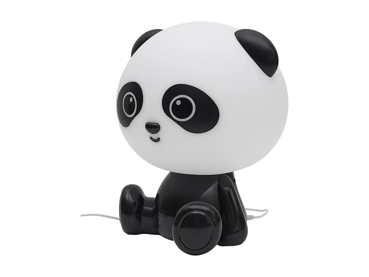 Lampe Veilleuse Panda Usb Noir, Blanc