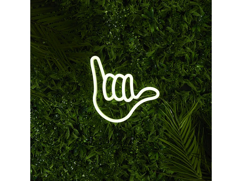 Lampe Led Effet Neon Usb Blanc