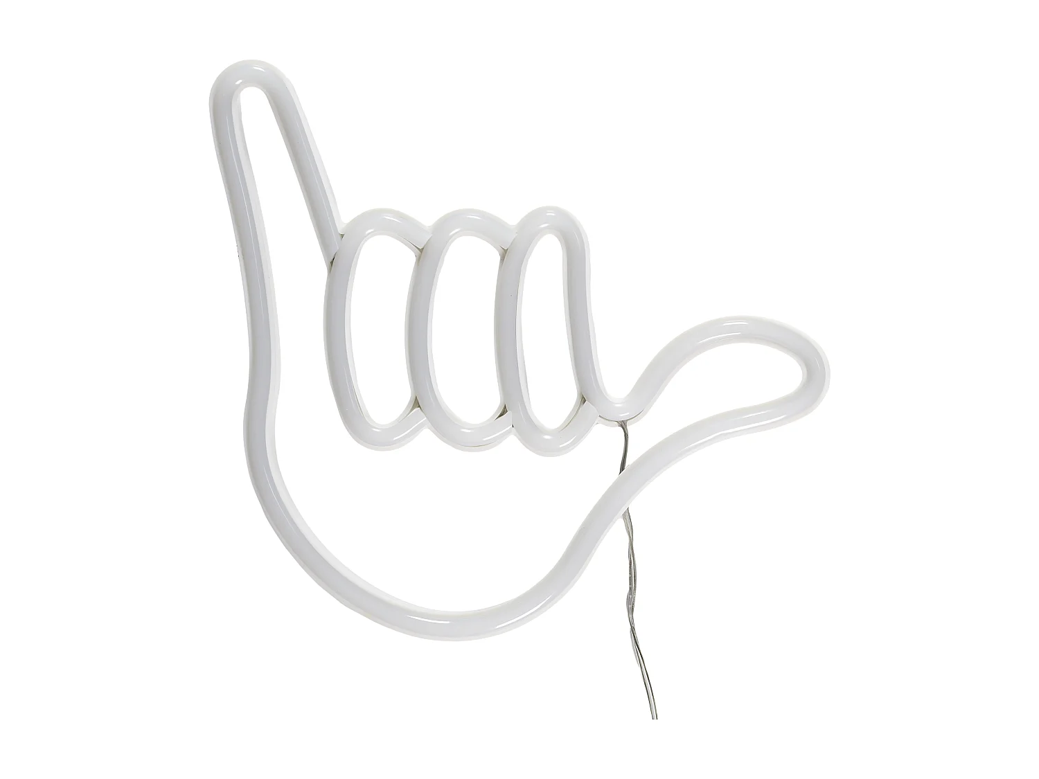 Lampe Led Effet Neon Usb Blanc