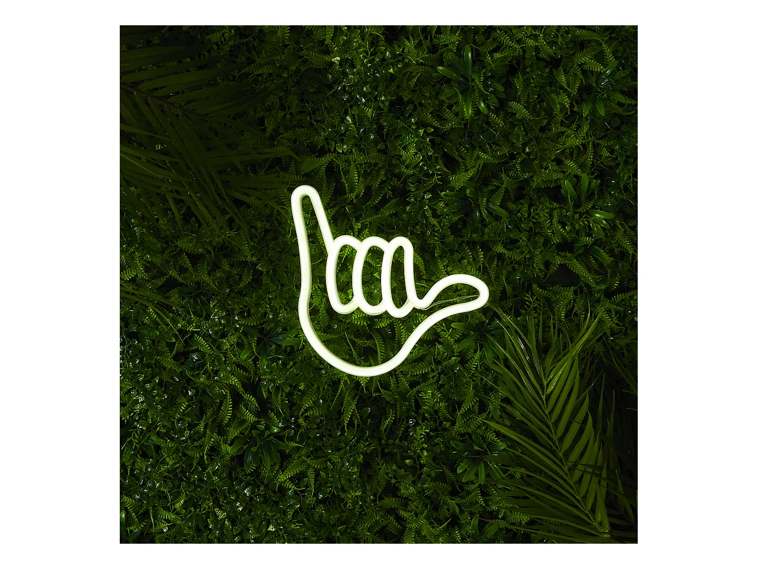 Lampe Led Effet Neon Usb Blanc