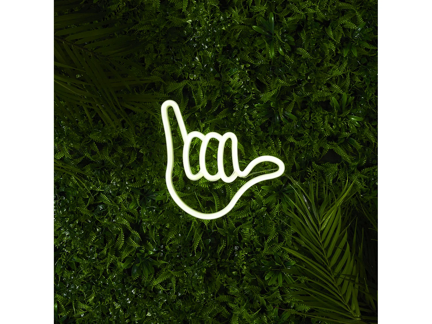 Lampe Led Effet Neon Usb Blanc