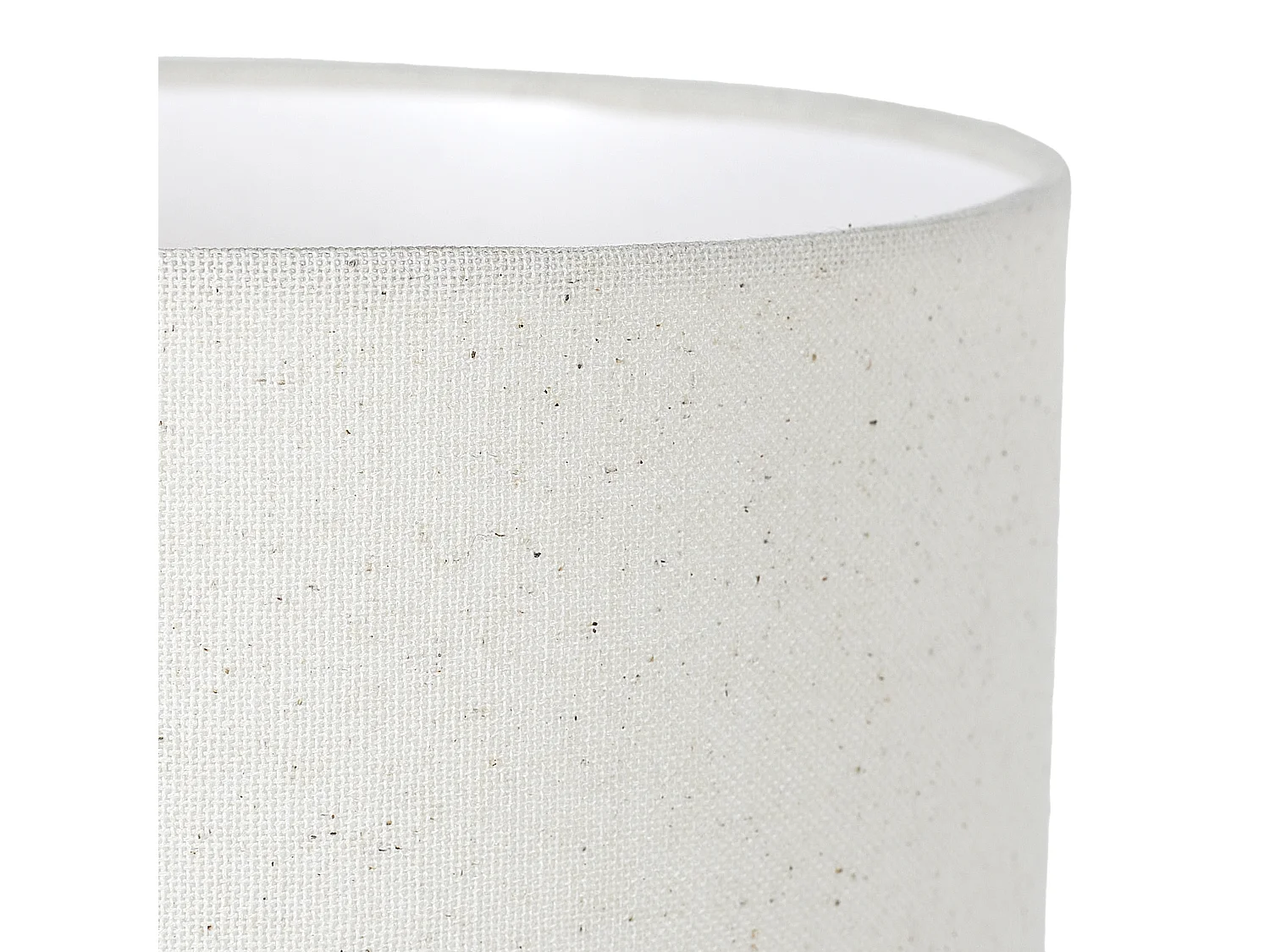 Lampe Ceramique Creme H50cm Blanc