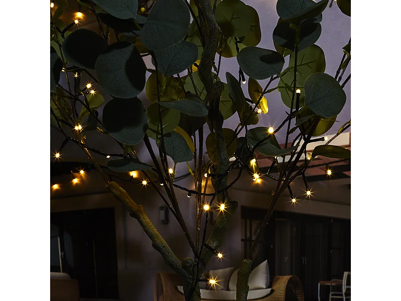 Guirlande 200 Leds A Prise Noir