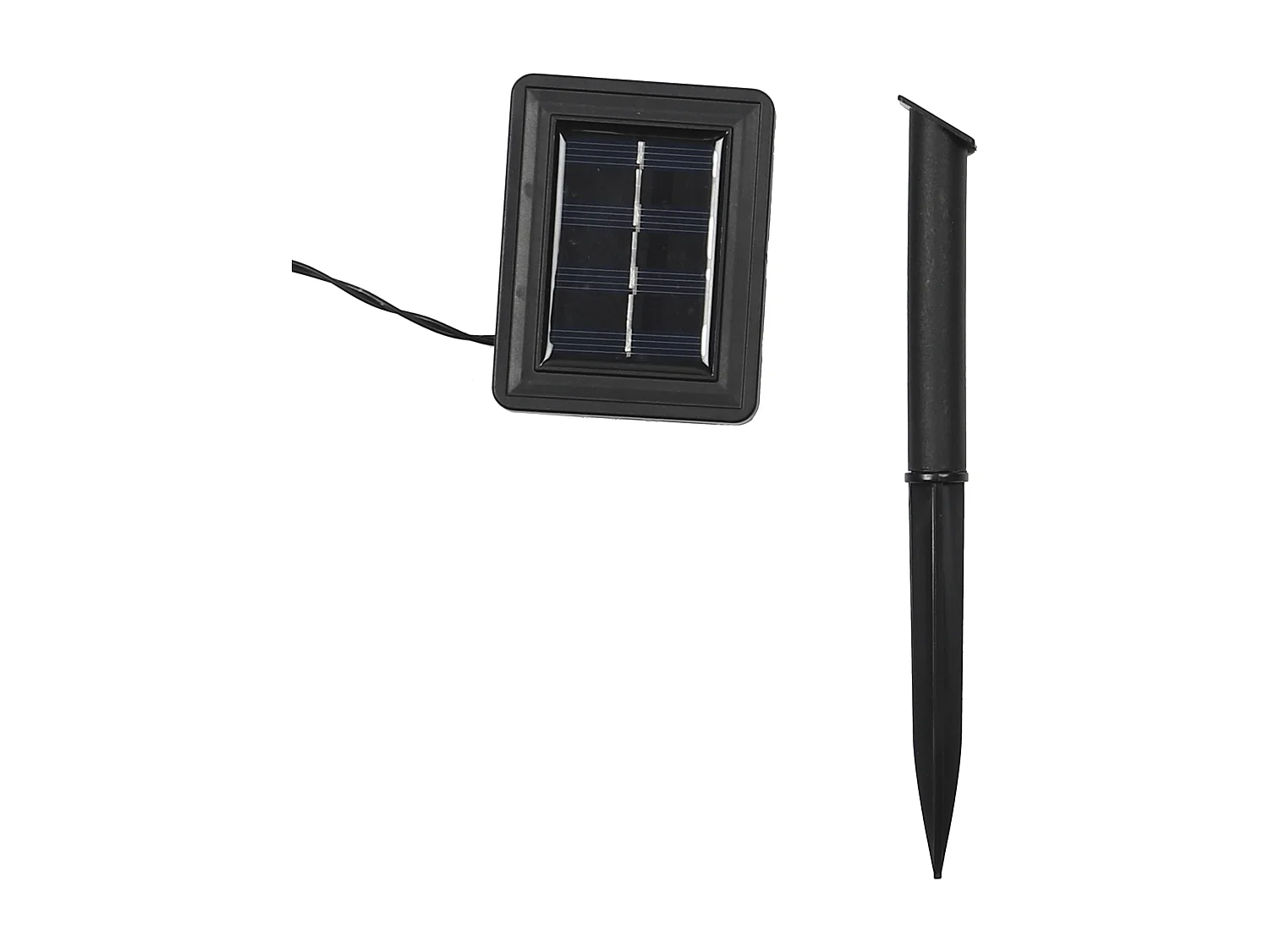 Guirlande Solaire Ampoules Blanches 20 Leds Blanc