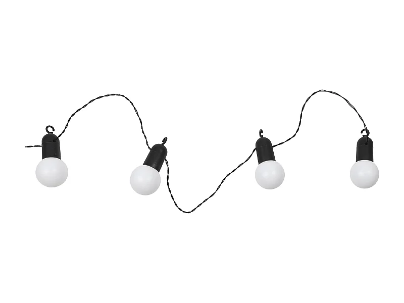 Guirlande Ampoules Blanches 20 Leds 5m70 Blanc