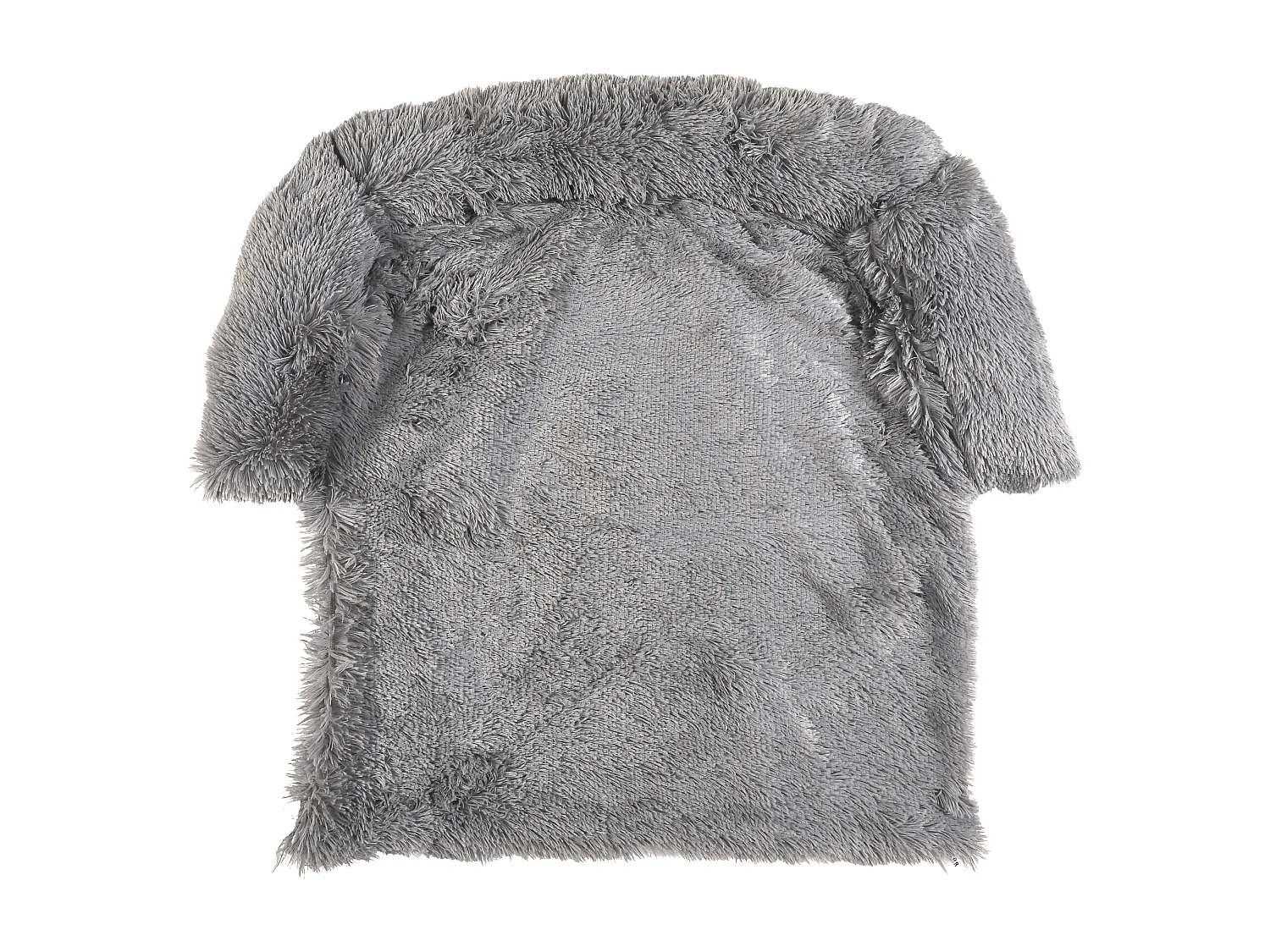 Lit Pour Animal 90x90x15cm Gris