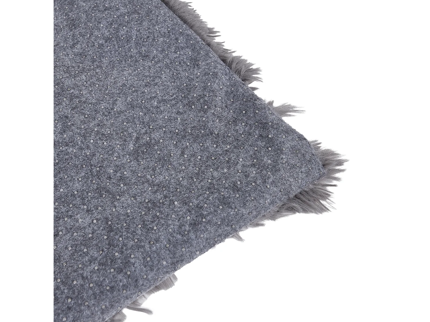 Lit Pour Animal 90x90x15cm Gris