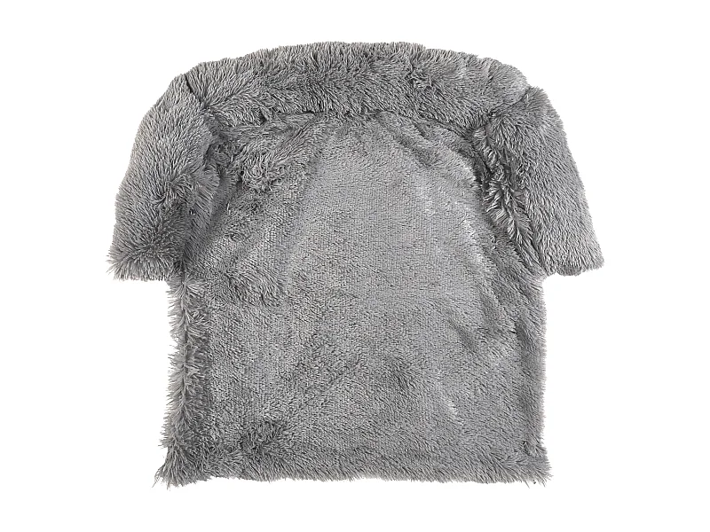 Lit Pour Animal 90x90x15cm Gris