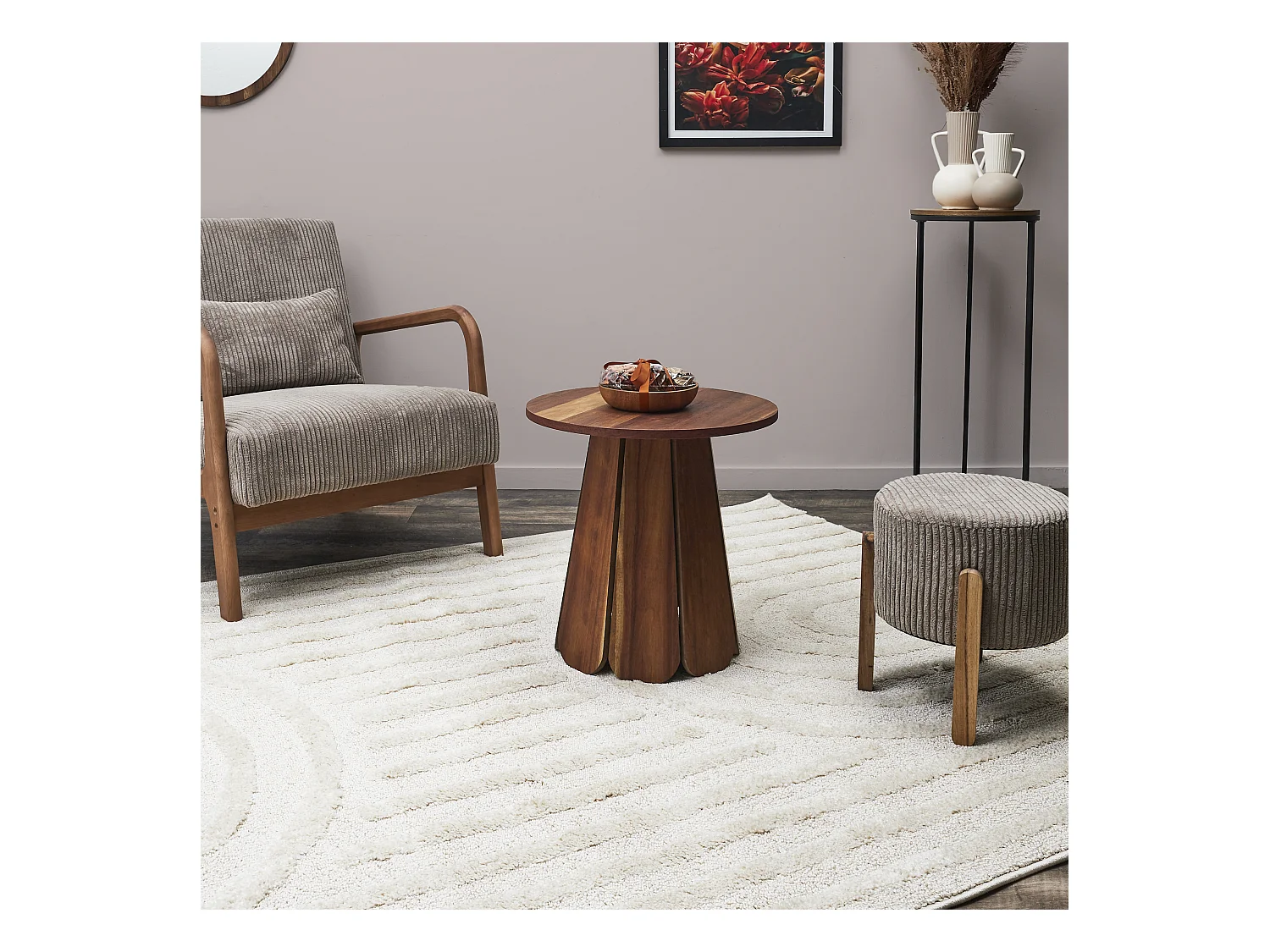 Table D Appoint D45cm Will Marron
