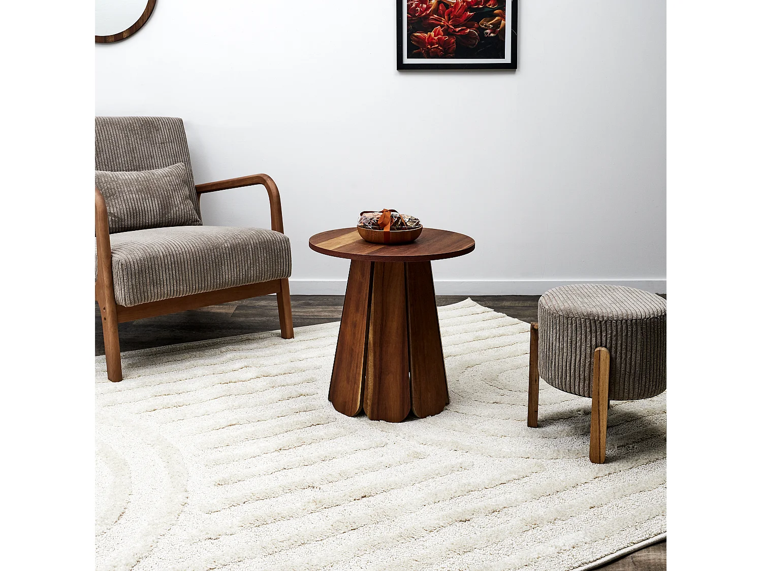 Table D Appoint D45cm Will Marron