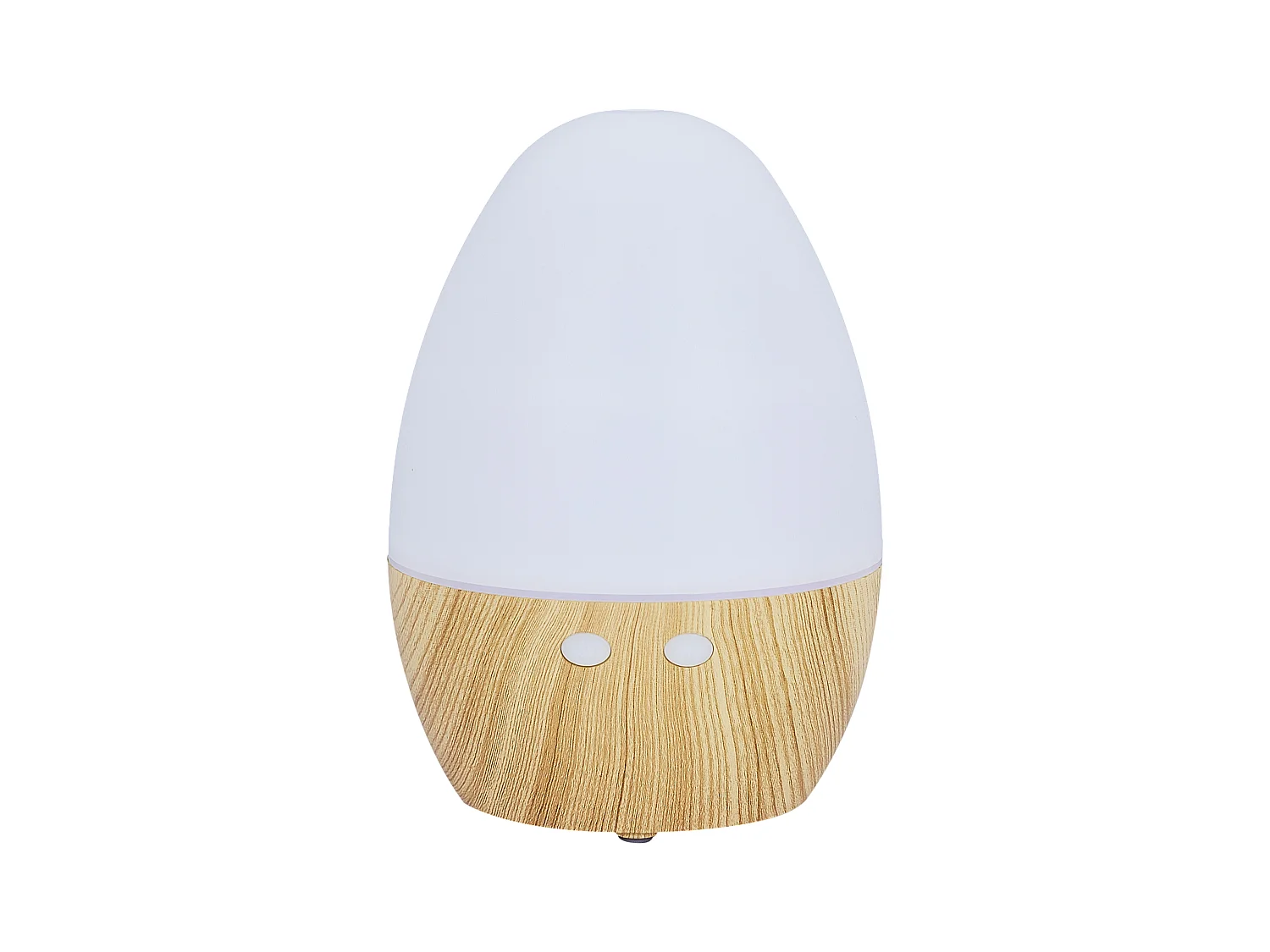 Diffuseur Led Usb 120ml Marron, Blanc