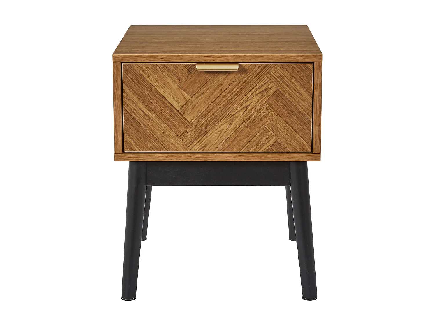 Chevet Felix M1 Marron, Noir