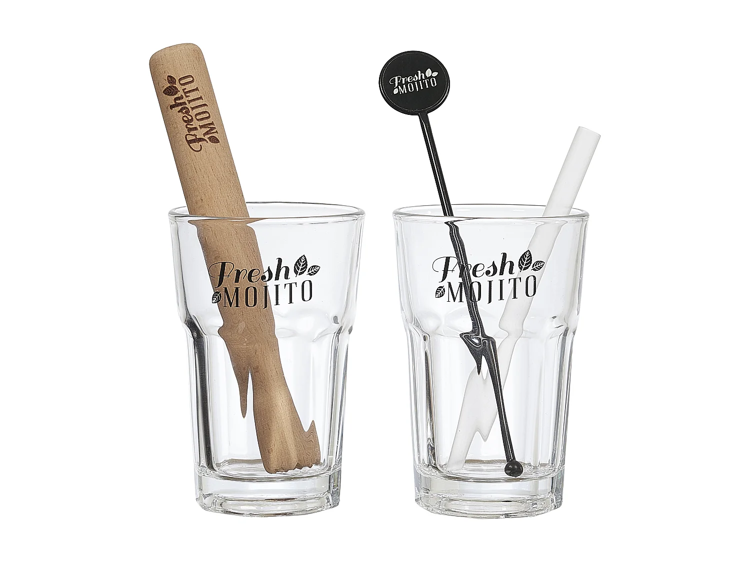 Coffret Mojito Complet Avec Recette Multicolore