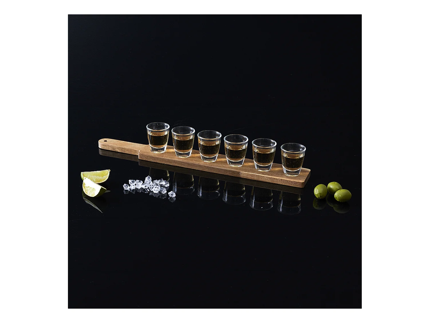 Shooter X6 Support Acacia Transparent, Or