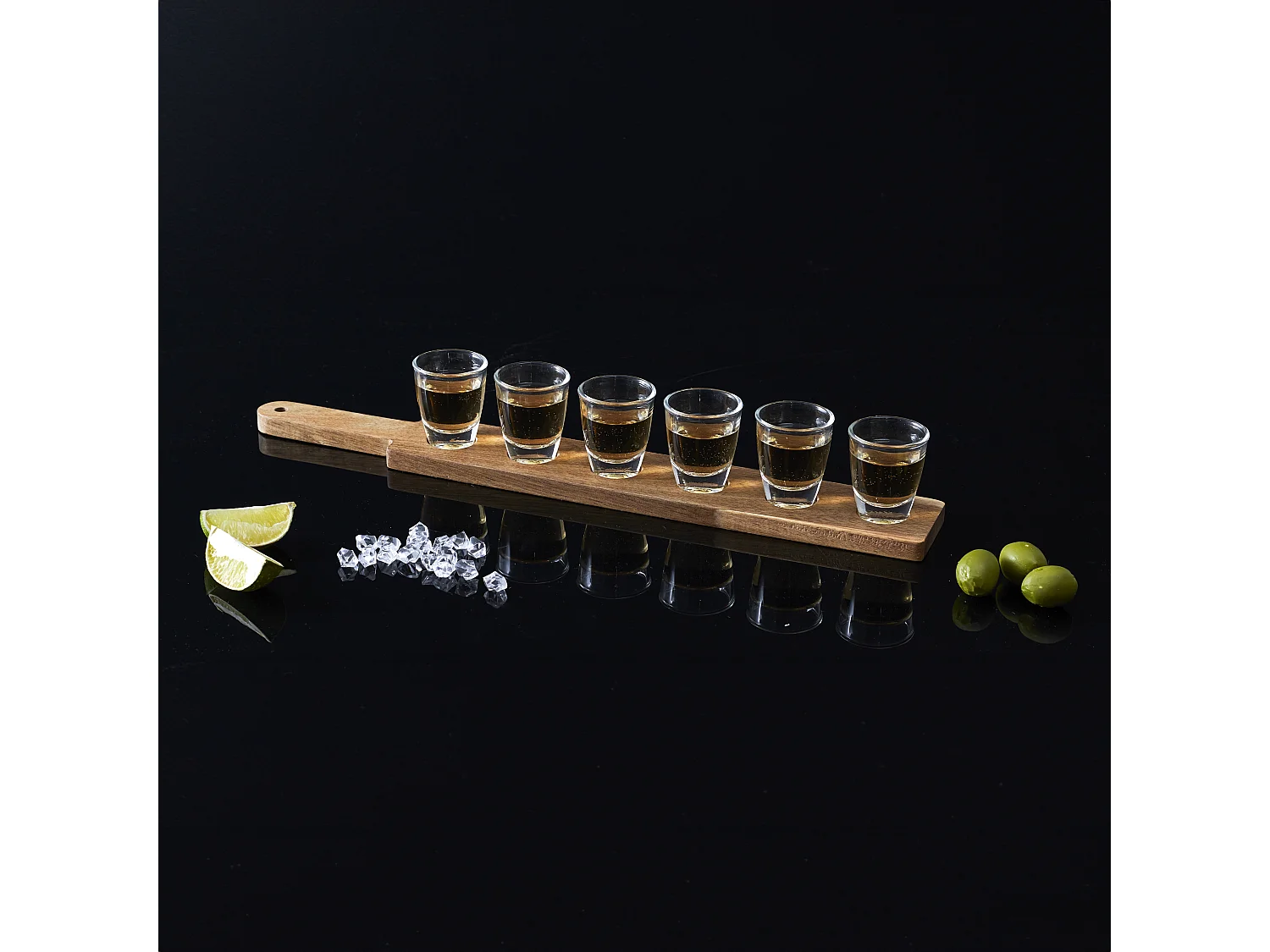 Shooter X6 Support Acacia Transparent, Or