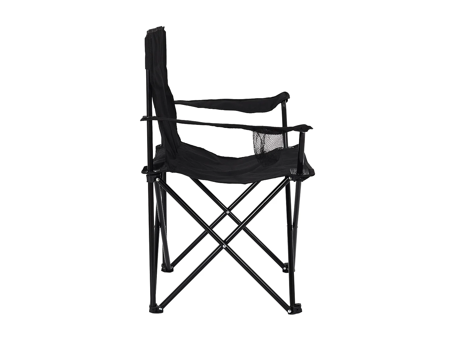 Fauteuil Camping Pliant Noir Noir