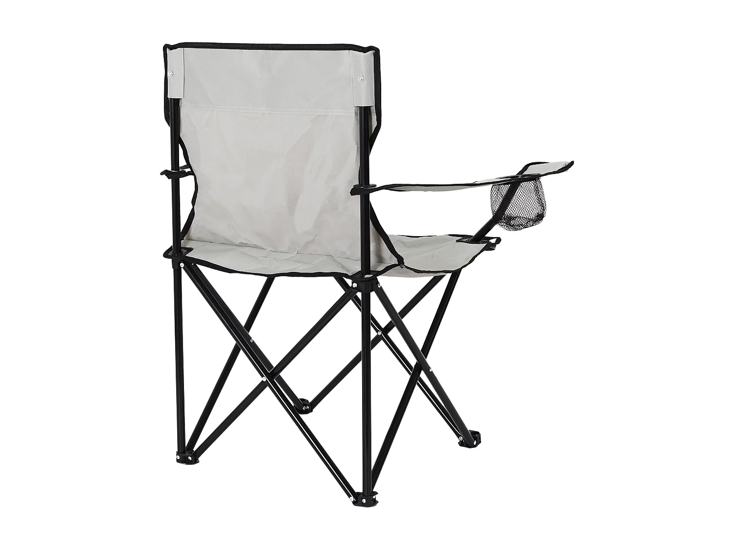 Fauteuil Camping Pliant Gris Gris