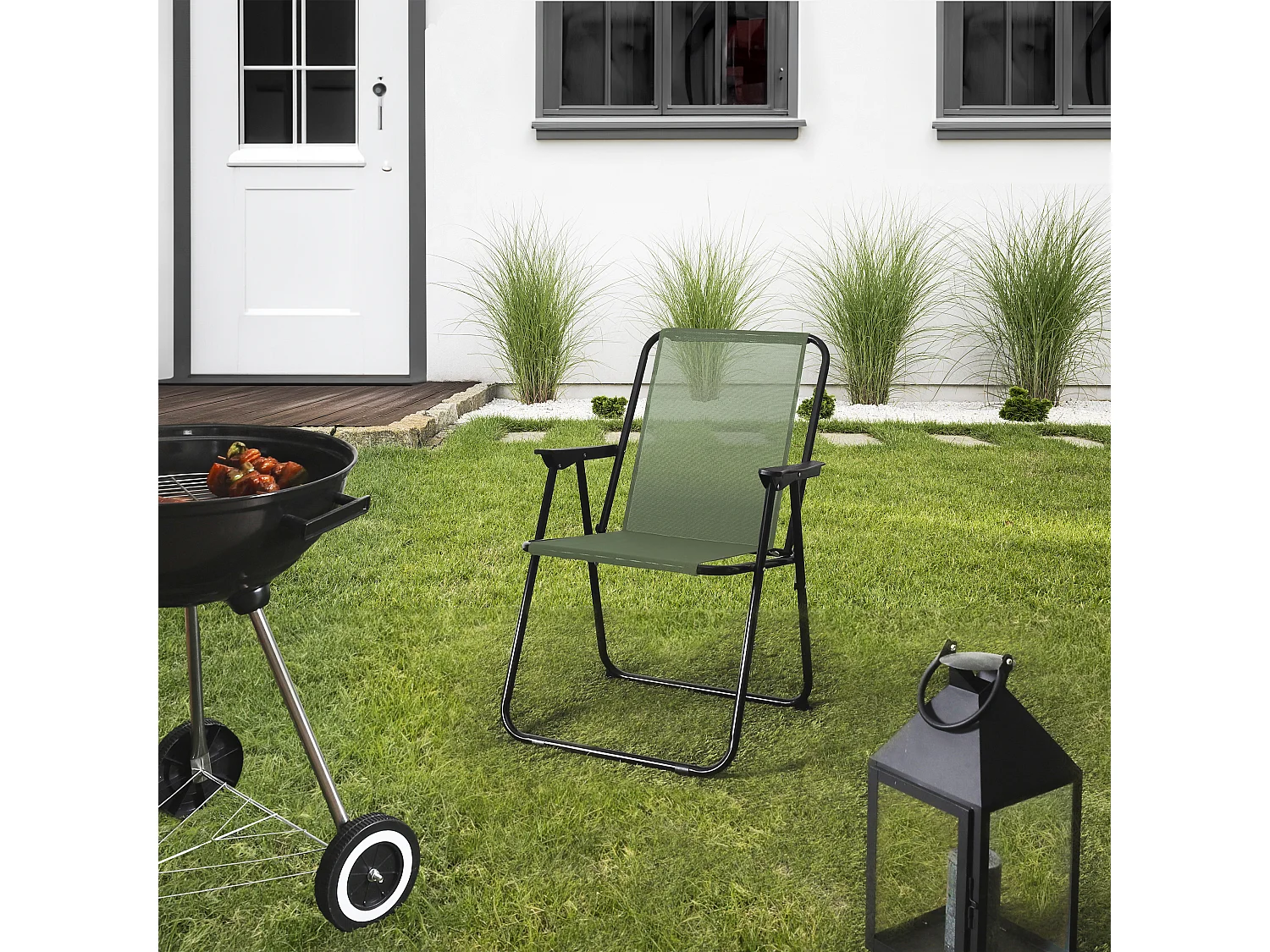 Chaise Pliante Kaki Gm Vert