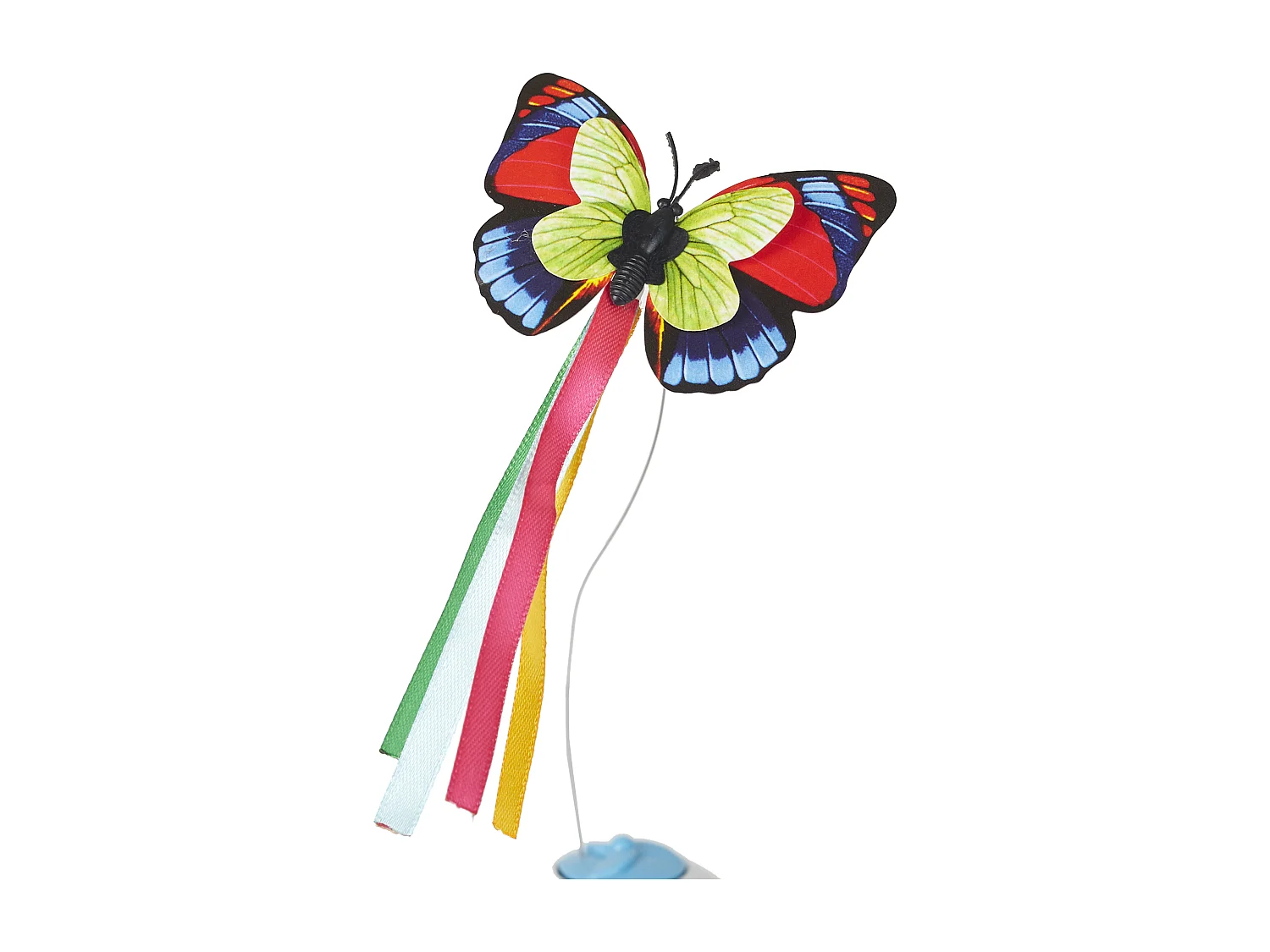 Jeu Papillon Interactif Pour Chat Blanc