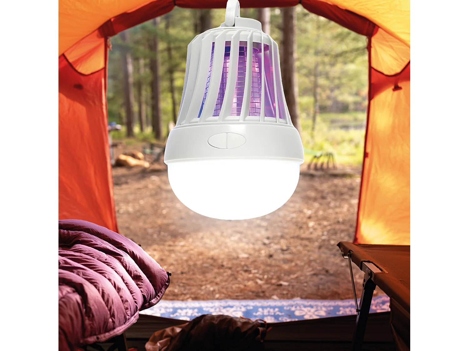 Lampe Anti-insectes A Suspendre Gris, Blanc