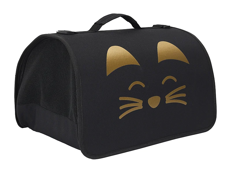 Sac De Transport Pour Animaux 40x24x21cm Noir