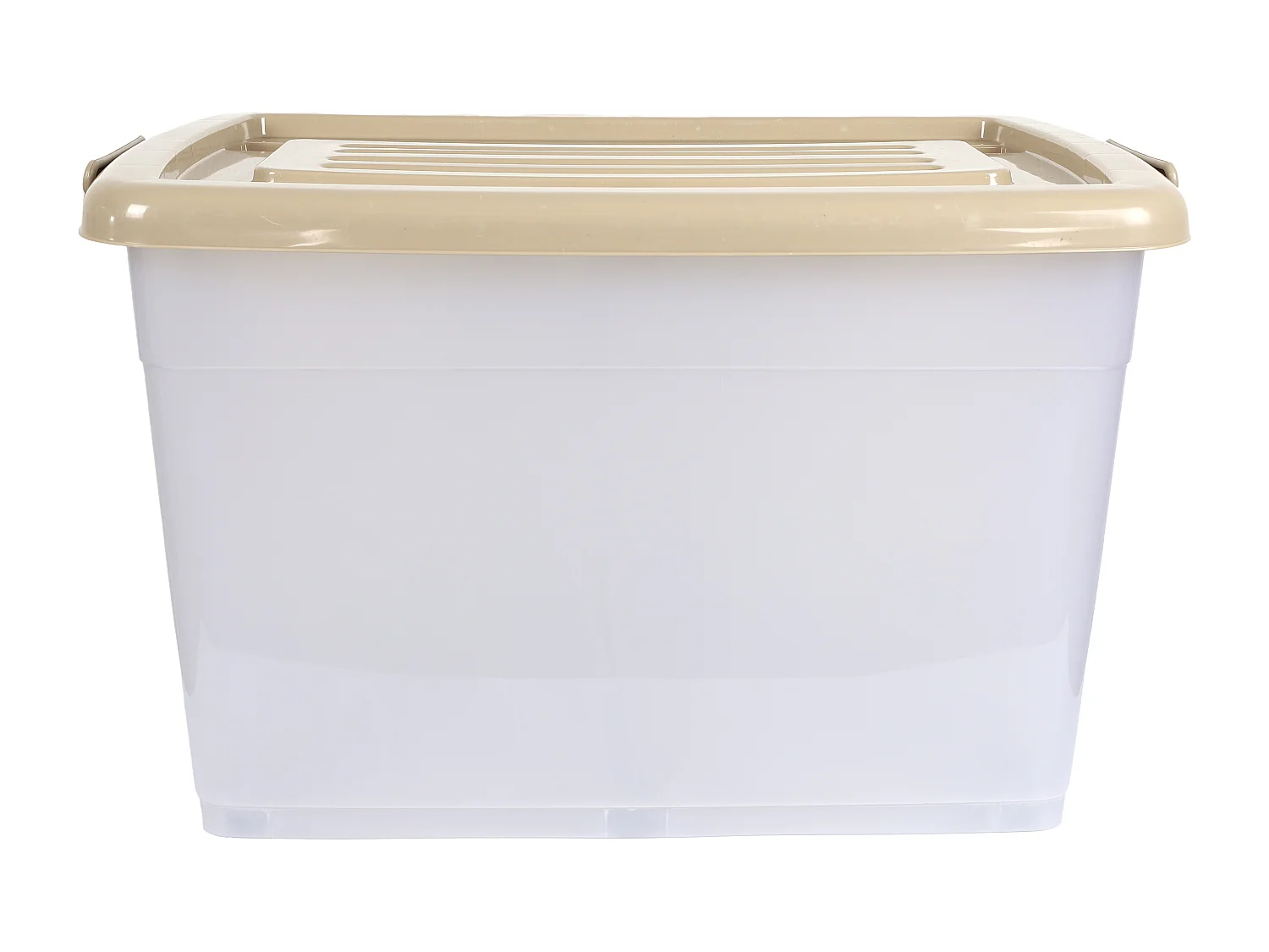 Boite De Rangement Plastique 120l Gris