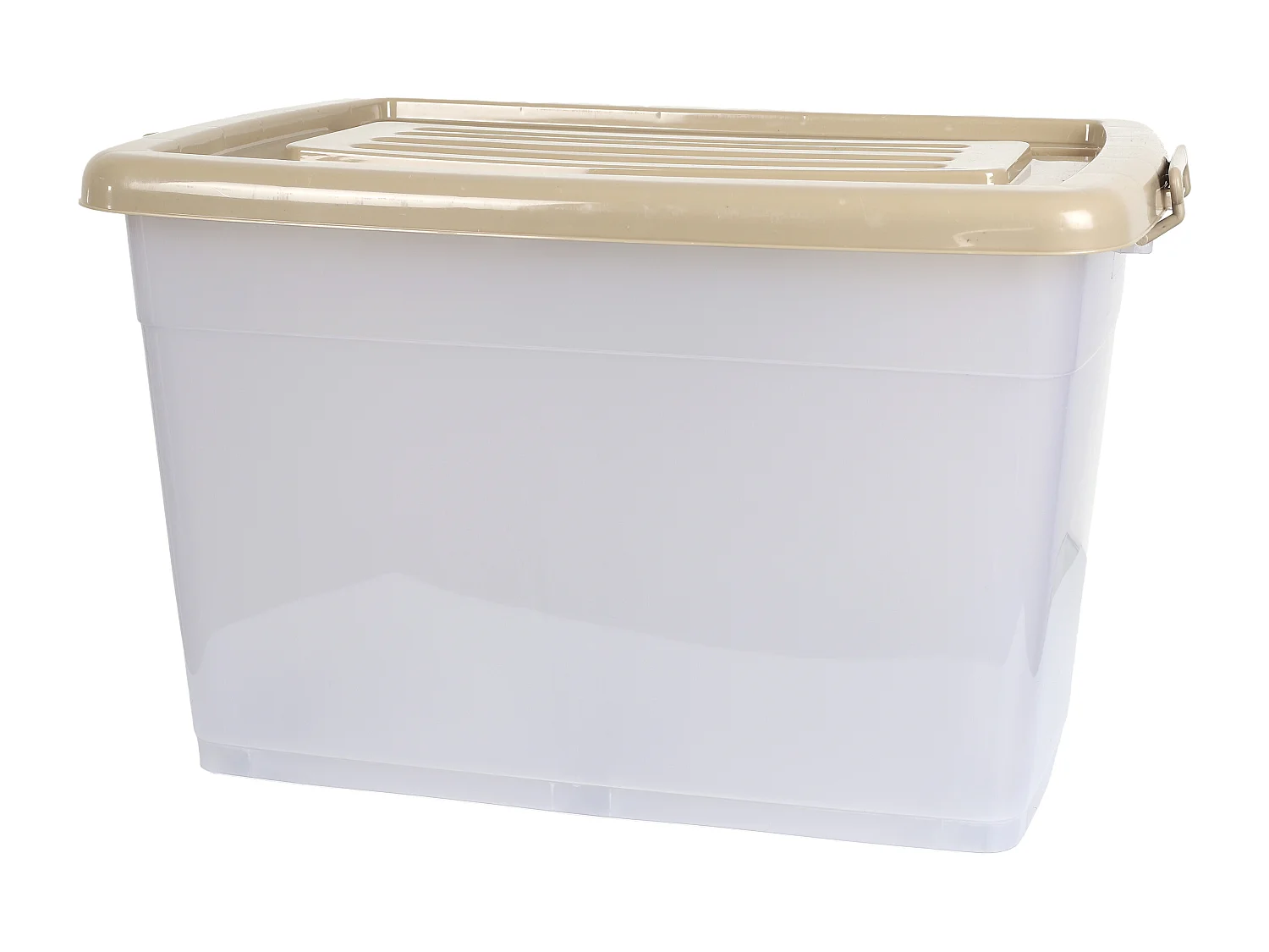 Boite De Rangement Plastique 120l Gris