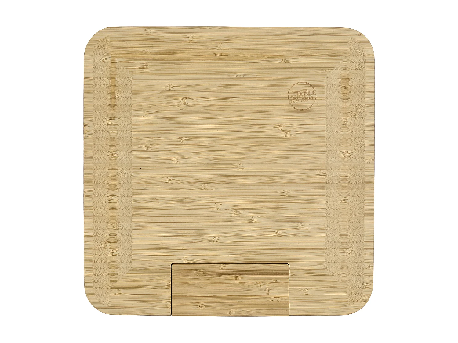 Planche Apero Bambou Tiroir Couteaux Fromage Marron