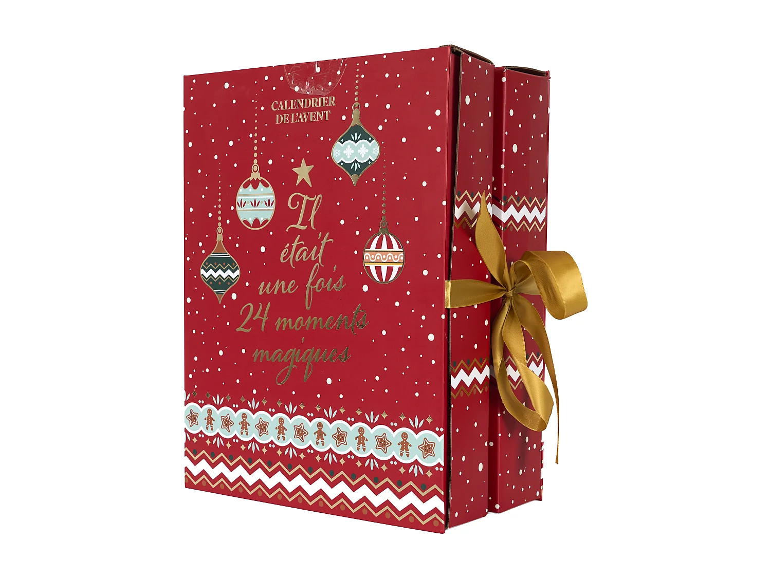 Calendrier Avent Bougies Et Surprises Noel Tradi Rouge