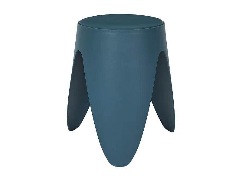 Tabouret Eve Bleu Canard M6 Bleu