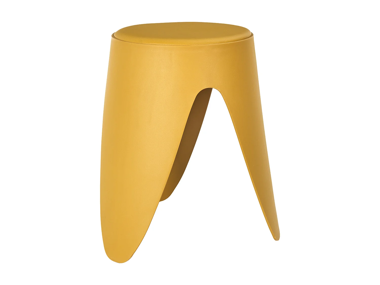 Tabouret Eve Jaune Moutarde M6 Jaune