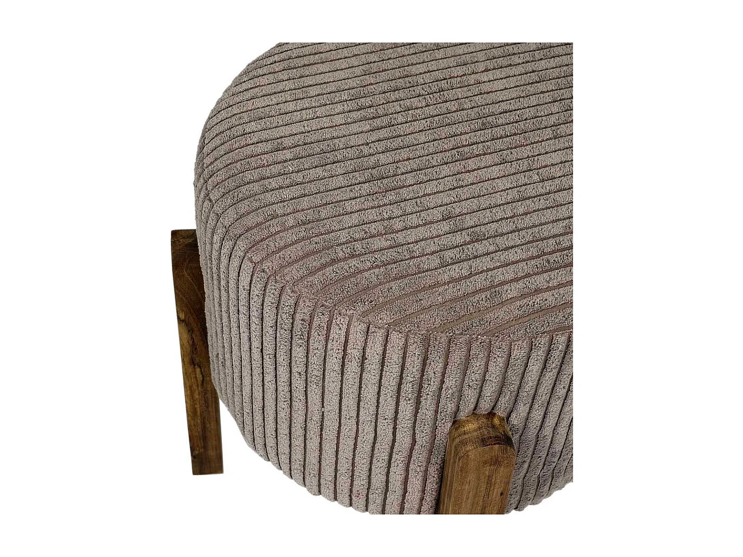 Tabouret Cotele Scott Taupe - Lot De 2 Gris, Marron