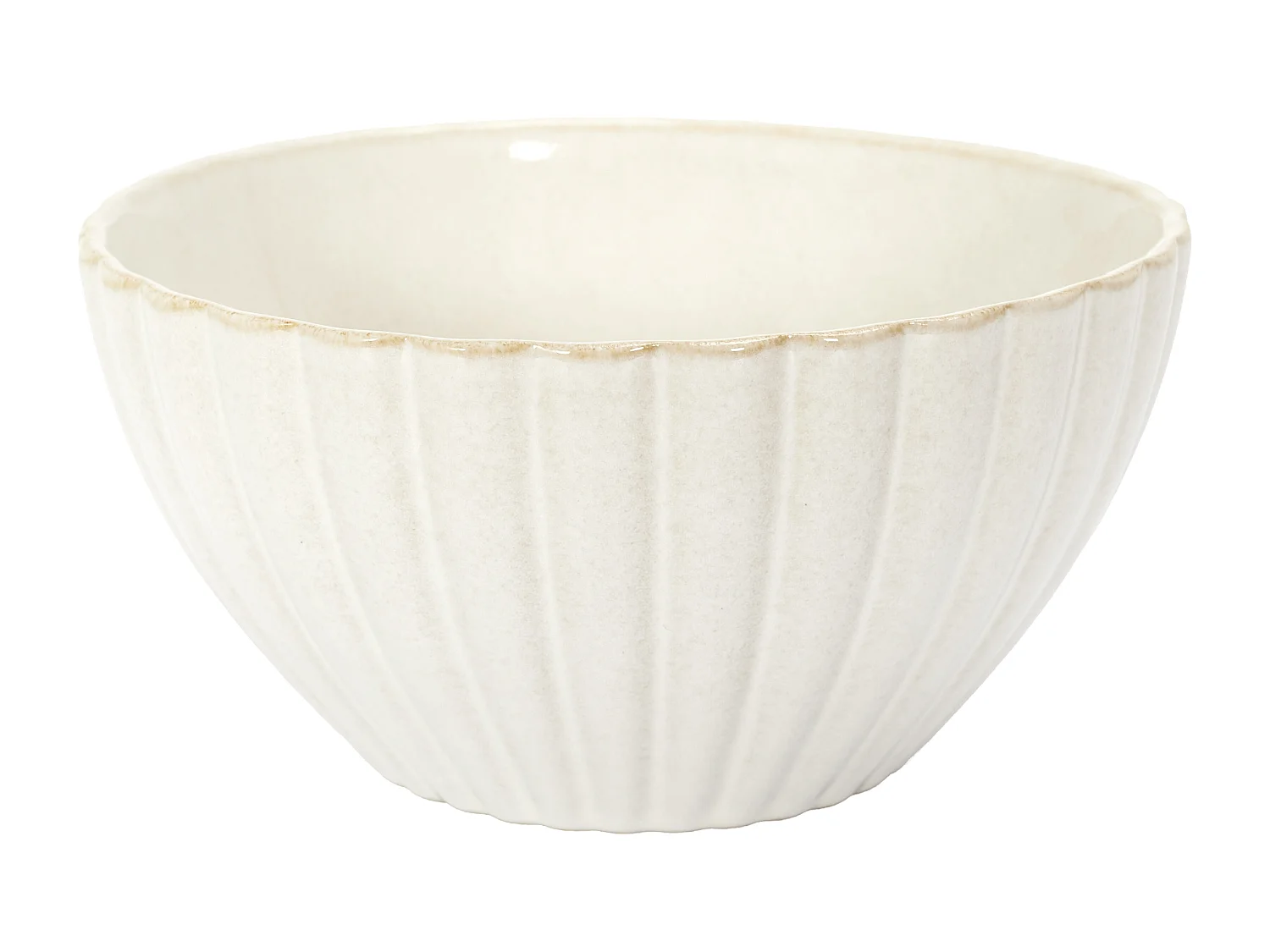 Saladier Vlora D18.5cm Beige