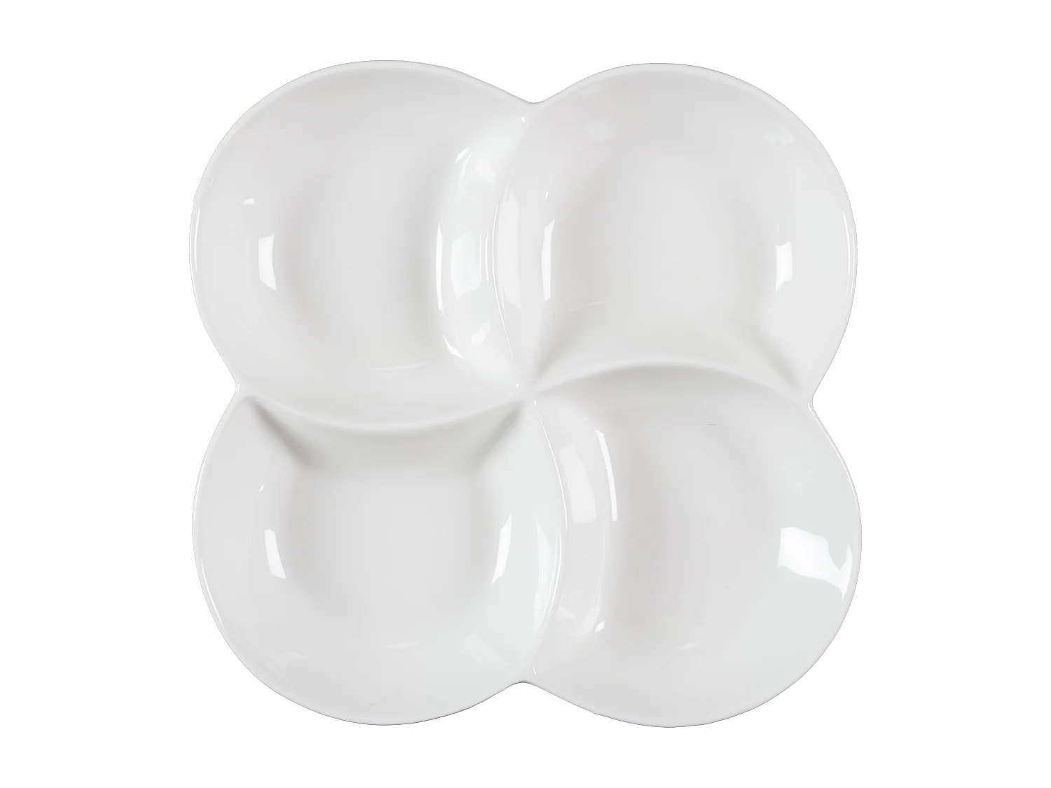 Service Vaisselles 10pcs Aperitif Blanc