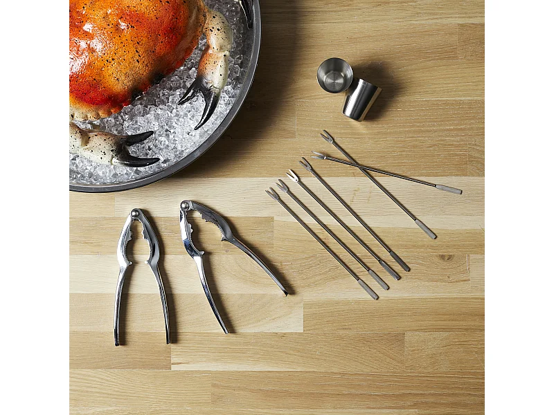 Ustensiles A Crustaces X10 M12 Gris