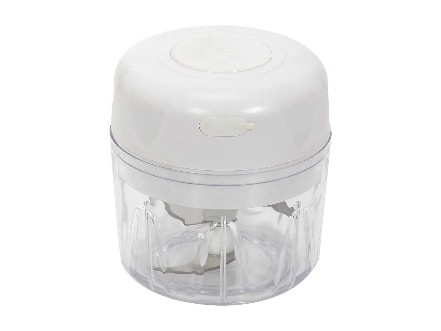 Hachoir Electrique Blanc, Violet, Transparent