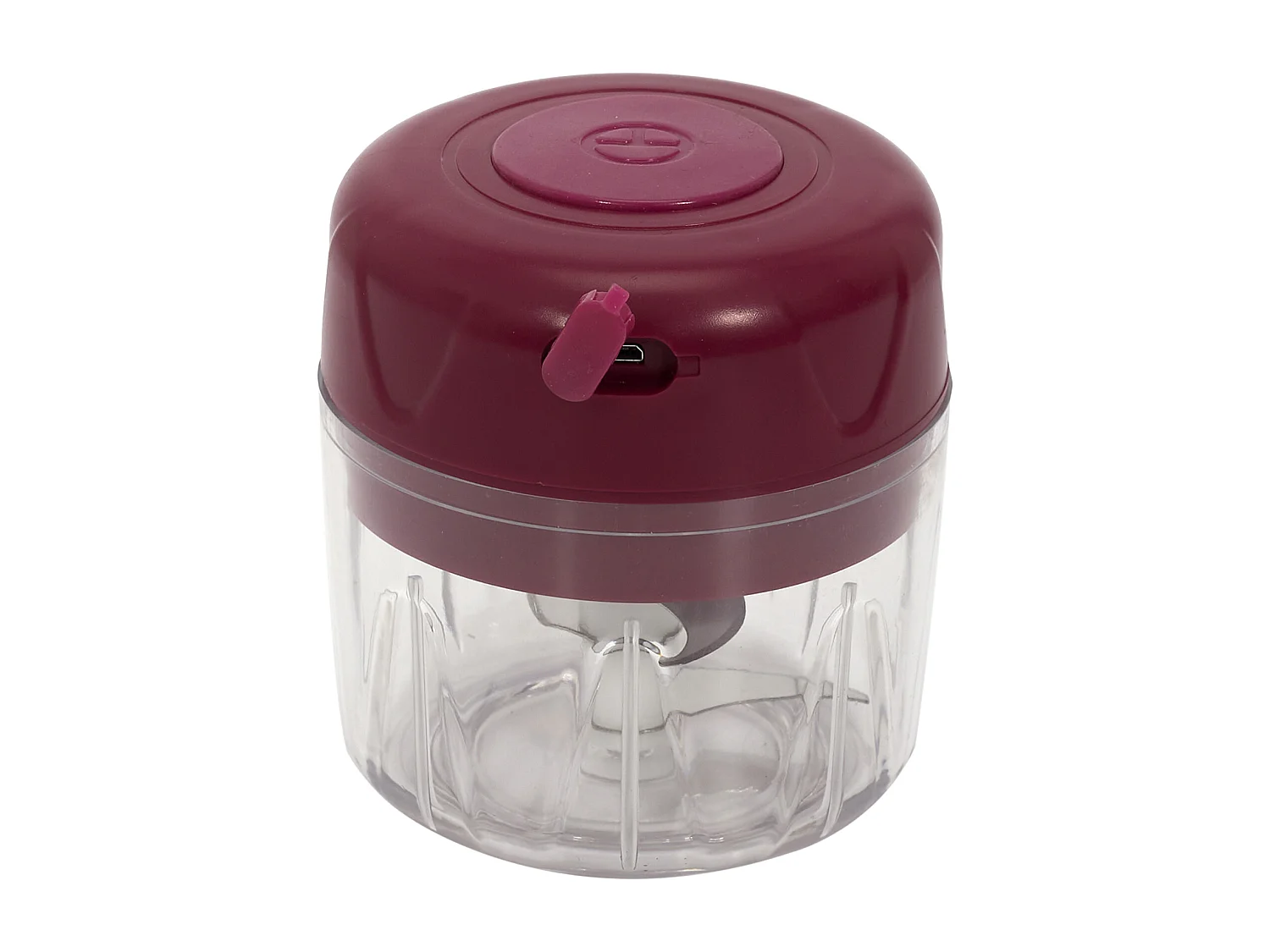 Hachoir Electrique Blanc, Violet, Transparent