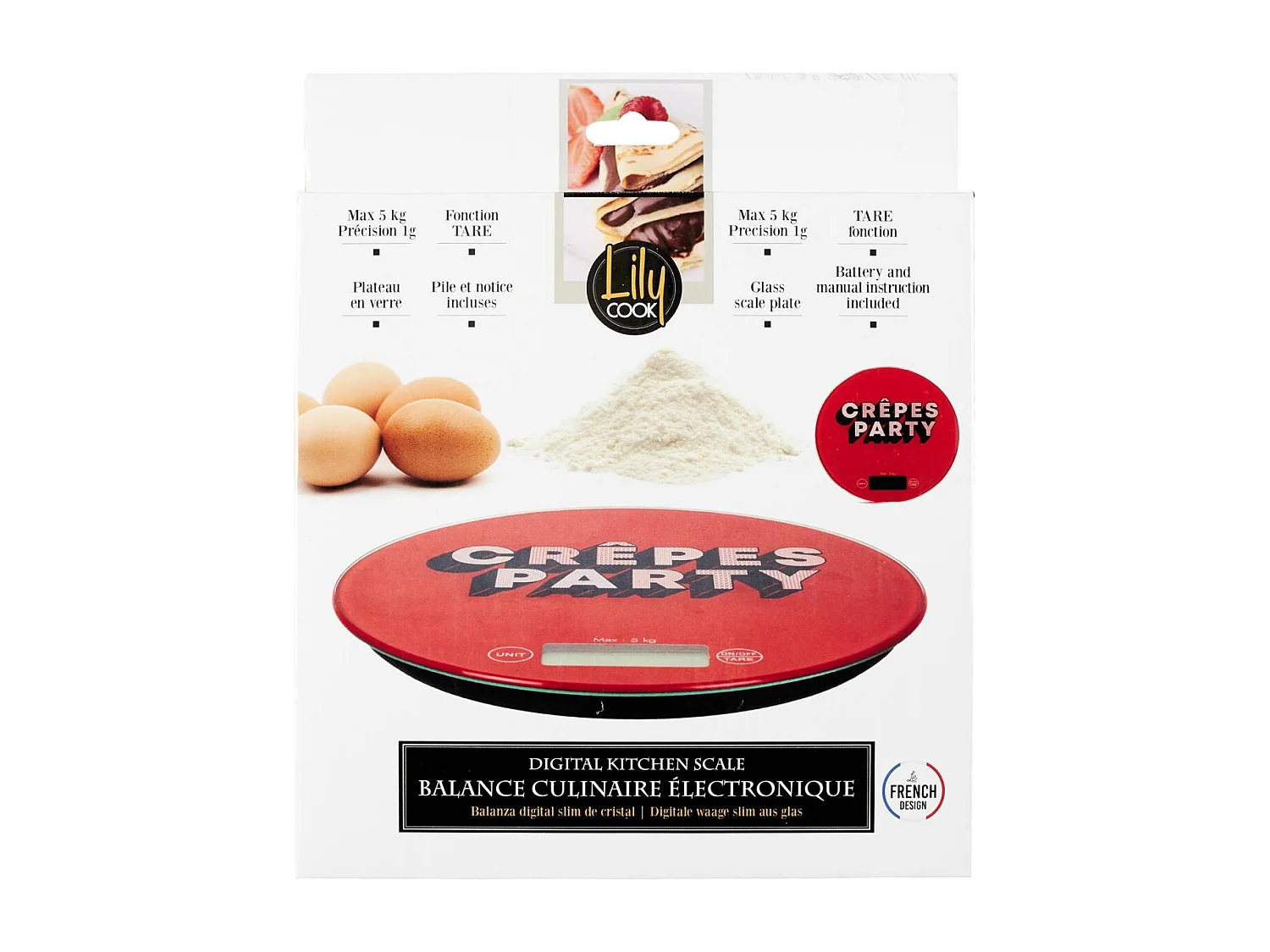 Balance Chandeleur Rouge