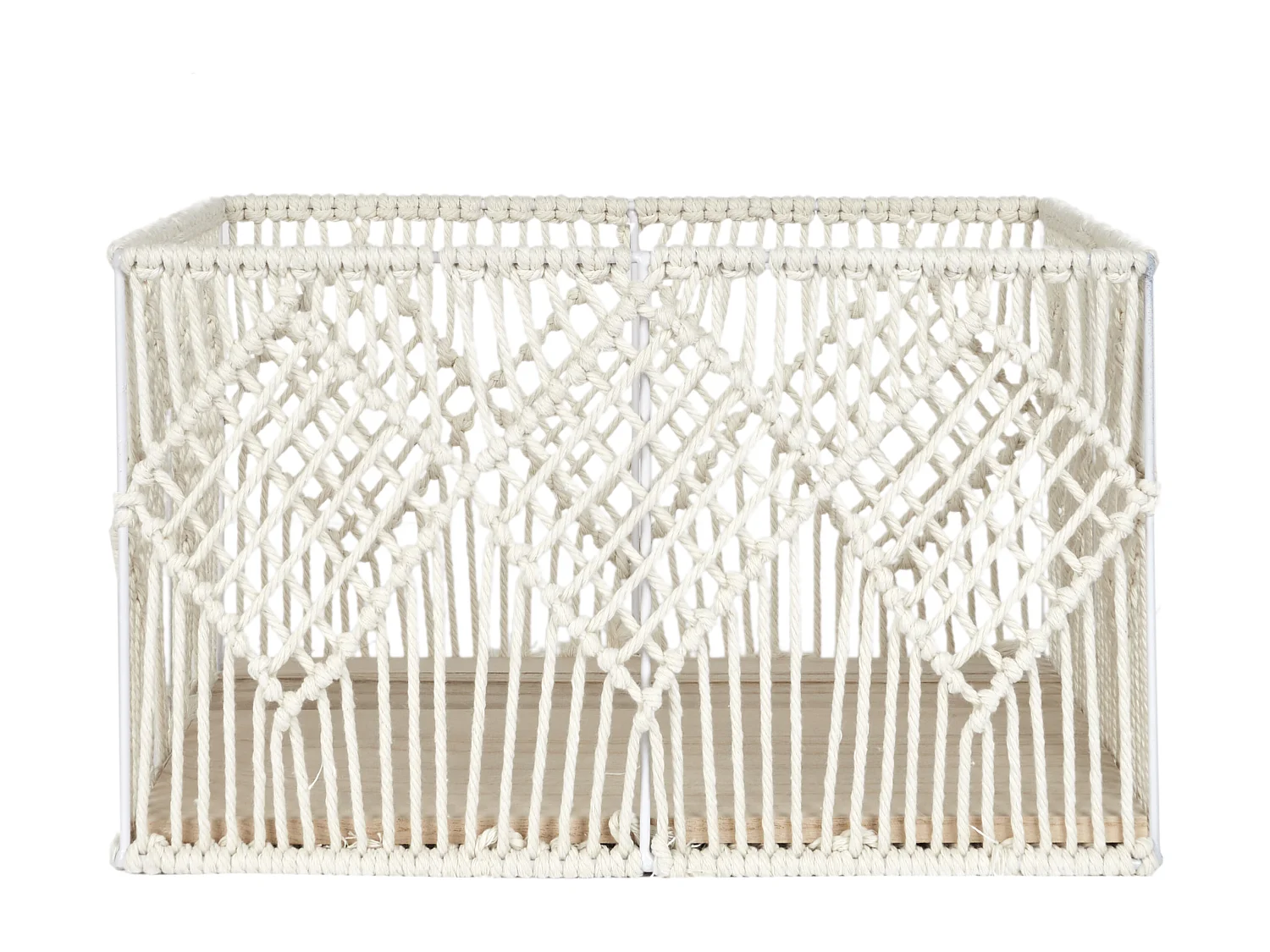 Panier Rectangulaire Gigogne X3 Boho Beige