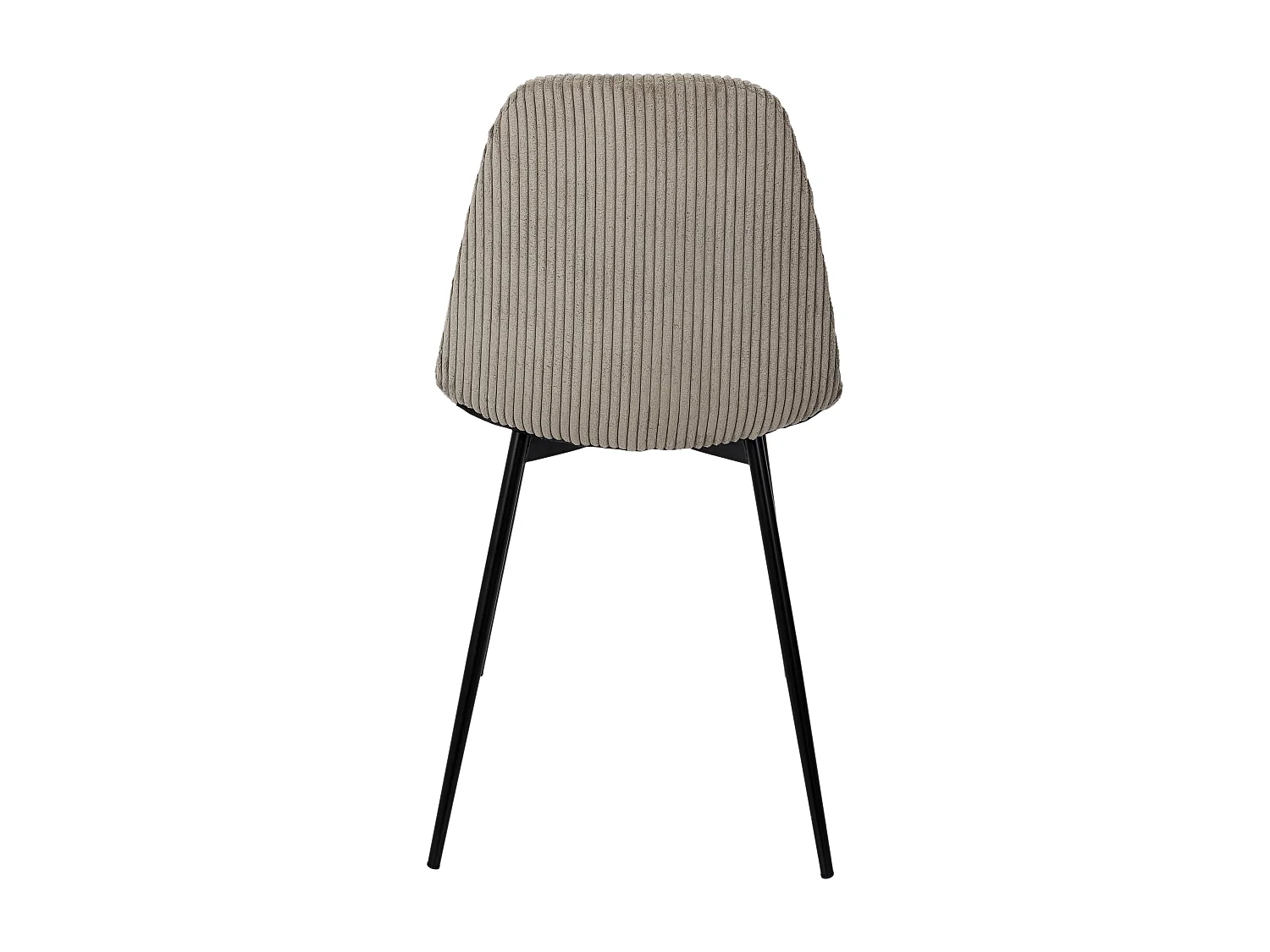 Chaise Cotele Scott Taupe - Lot De 4 Gris