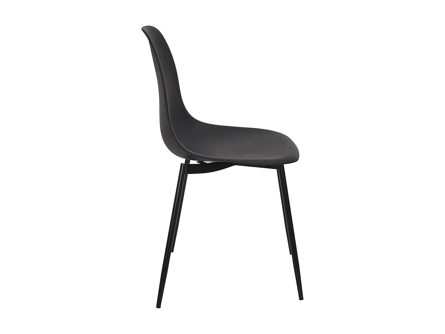 Chaise Gustav Noir - Lot De 6 Noir