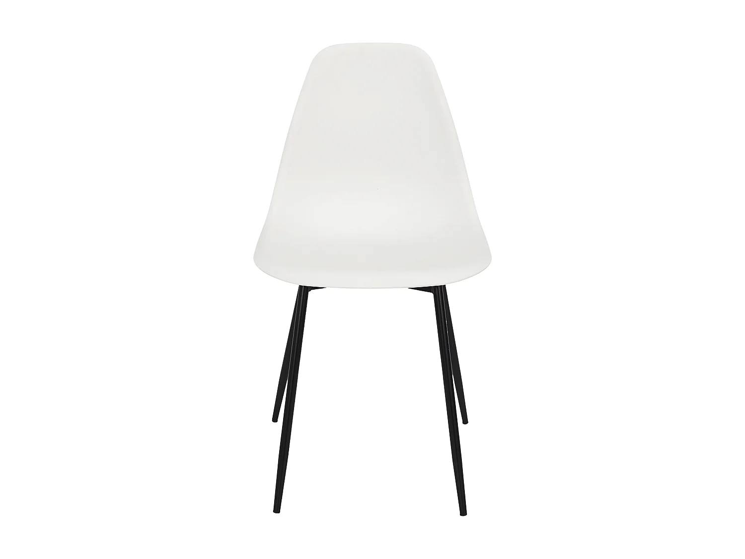 Chaise Gustav Blanc - Lot De 6 Blanc