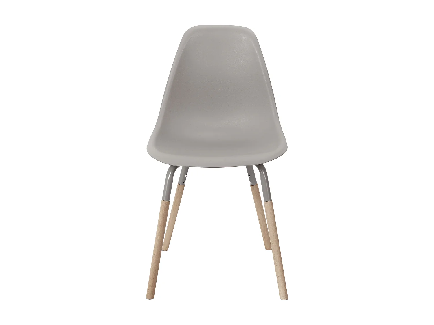 Chaise Scandinave Phenix Taupe - Lot De 4 Gris, Marron