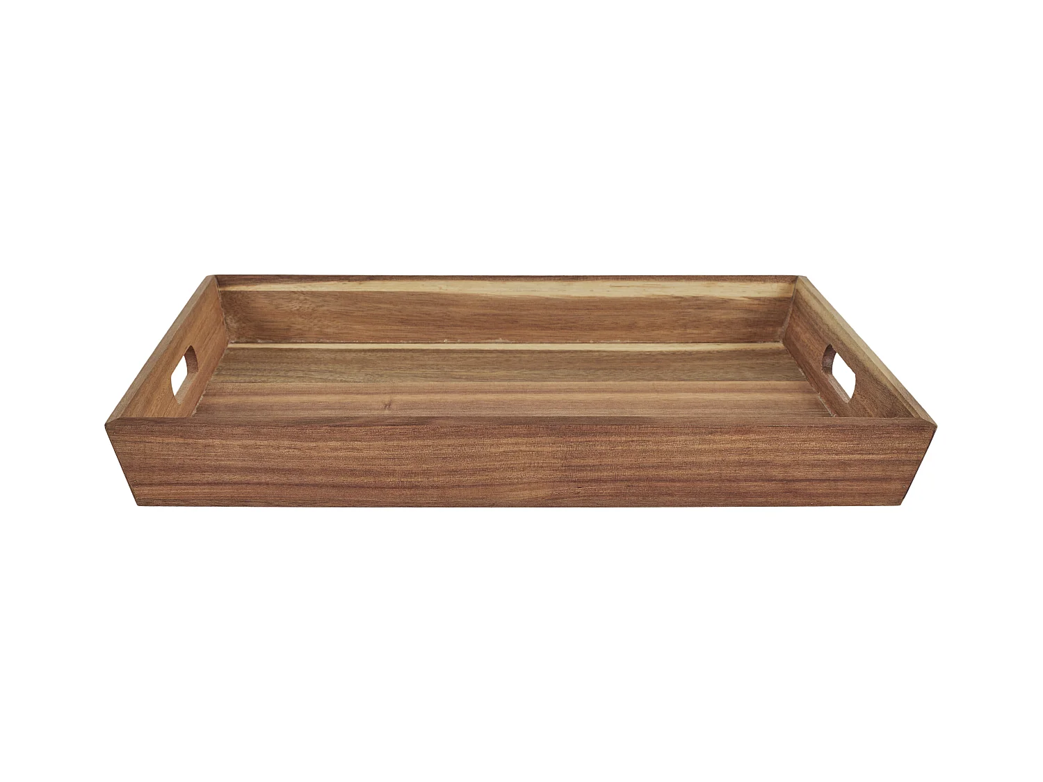 Plateau A Poignees Acacia 42x33cm M6