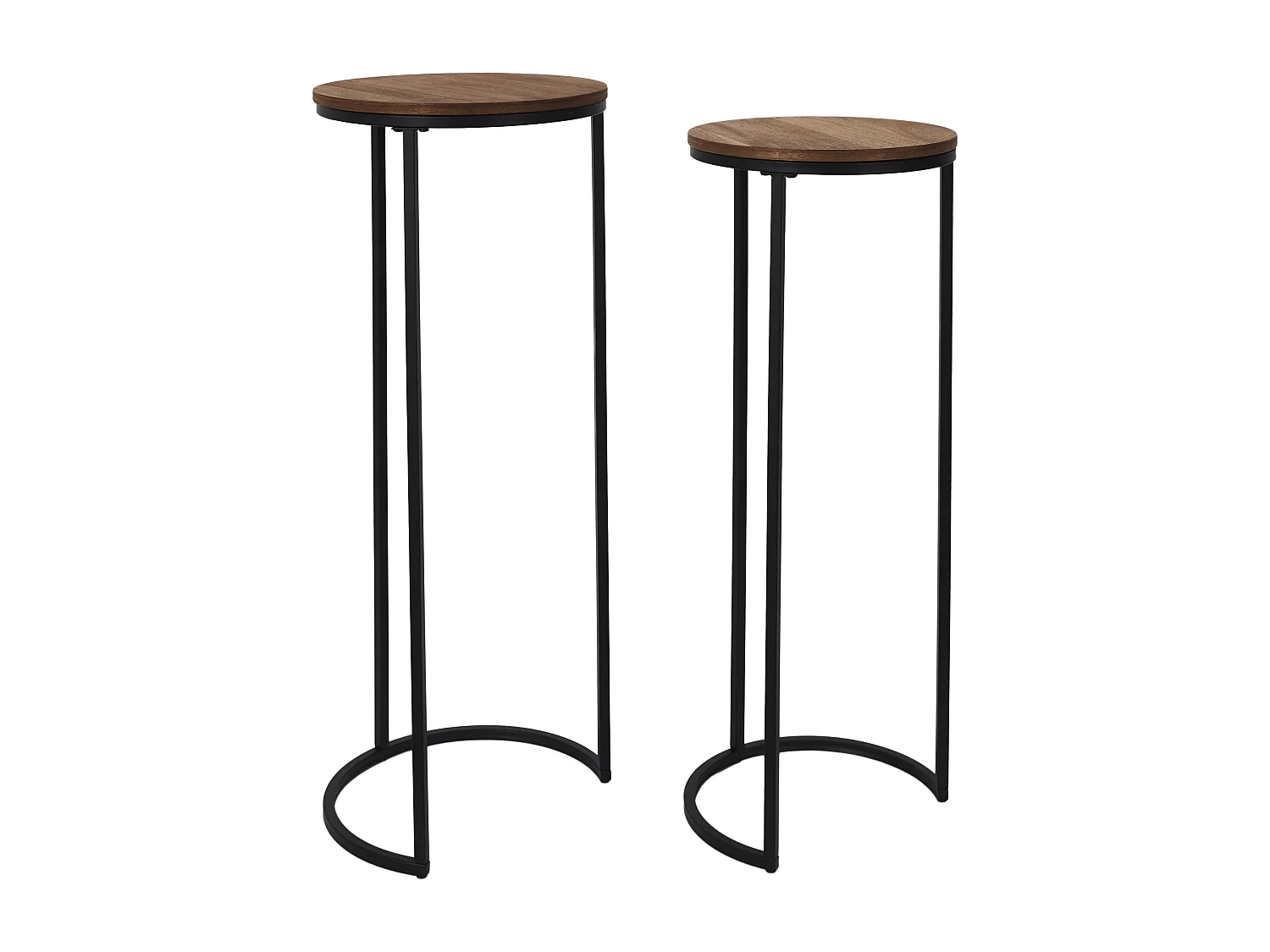 Sellette Gigogne X2 M1 Noir, Marron