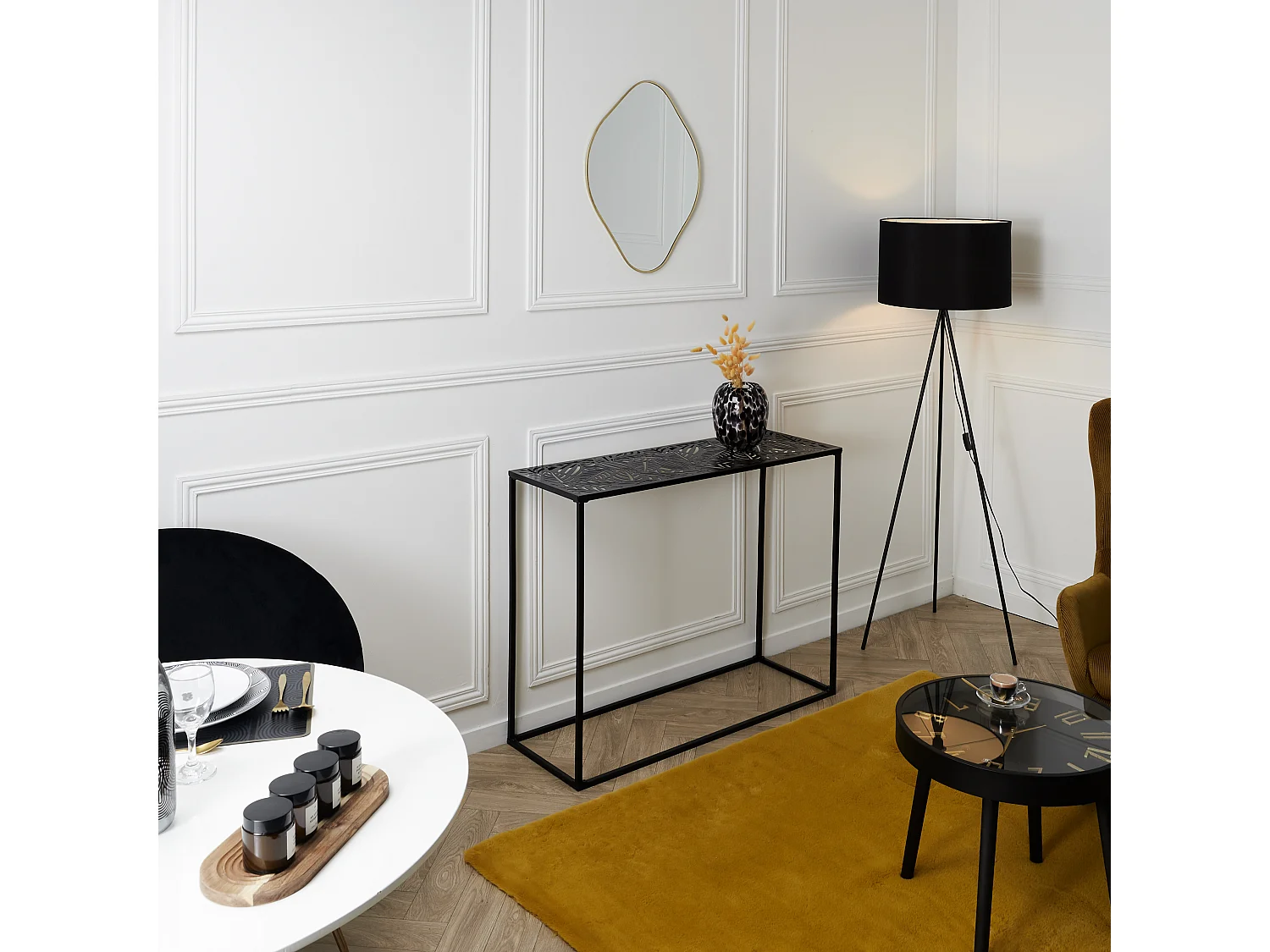 Console Havana H77 Cm Noir