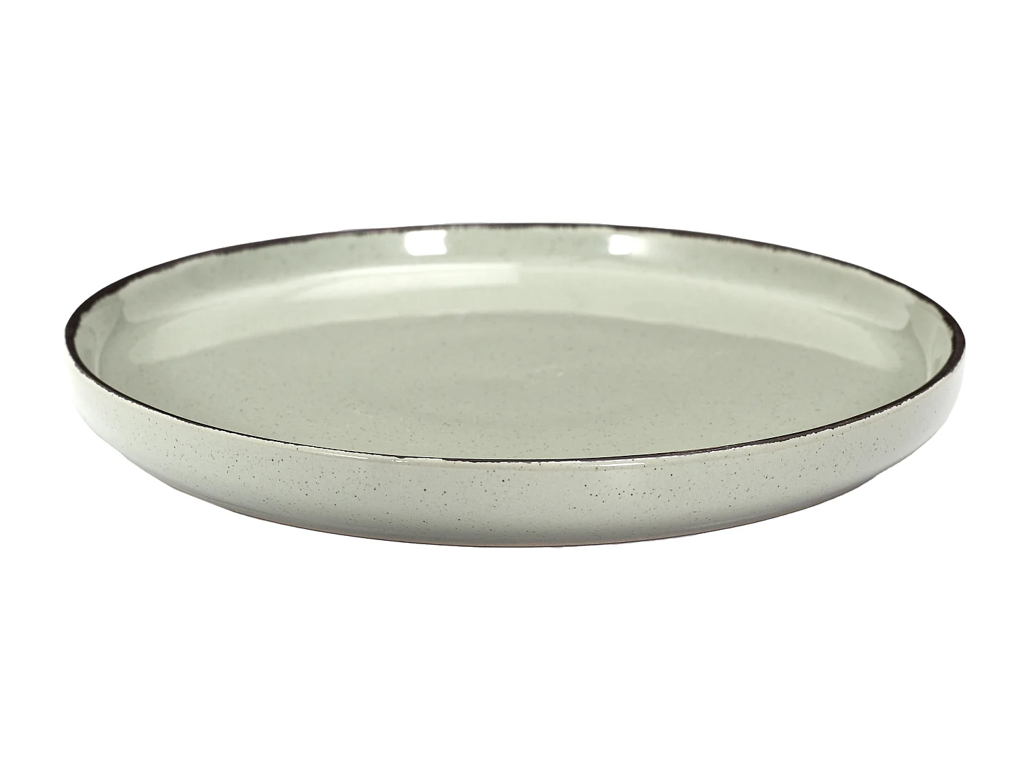 Servizio di piatti in terracotta verde M2, 12 pezzi