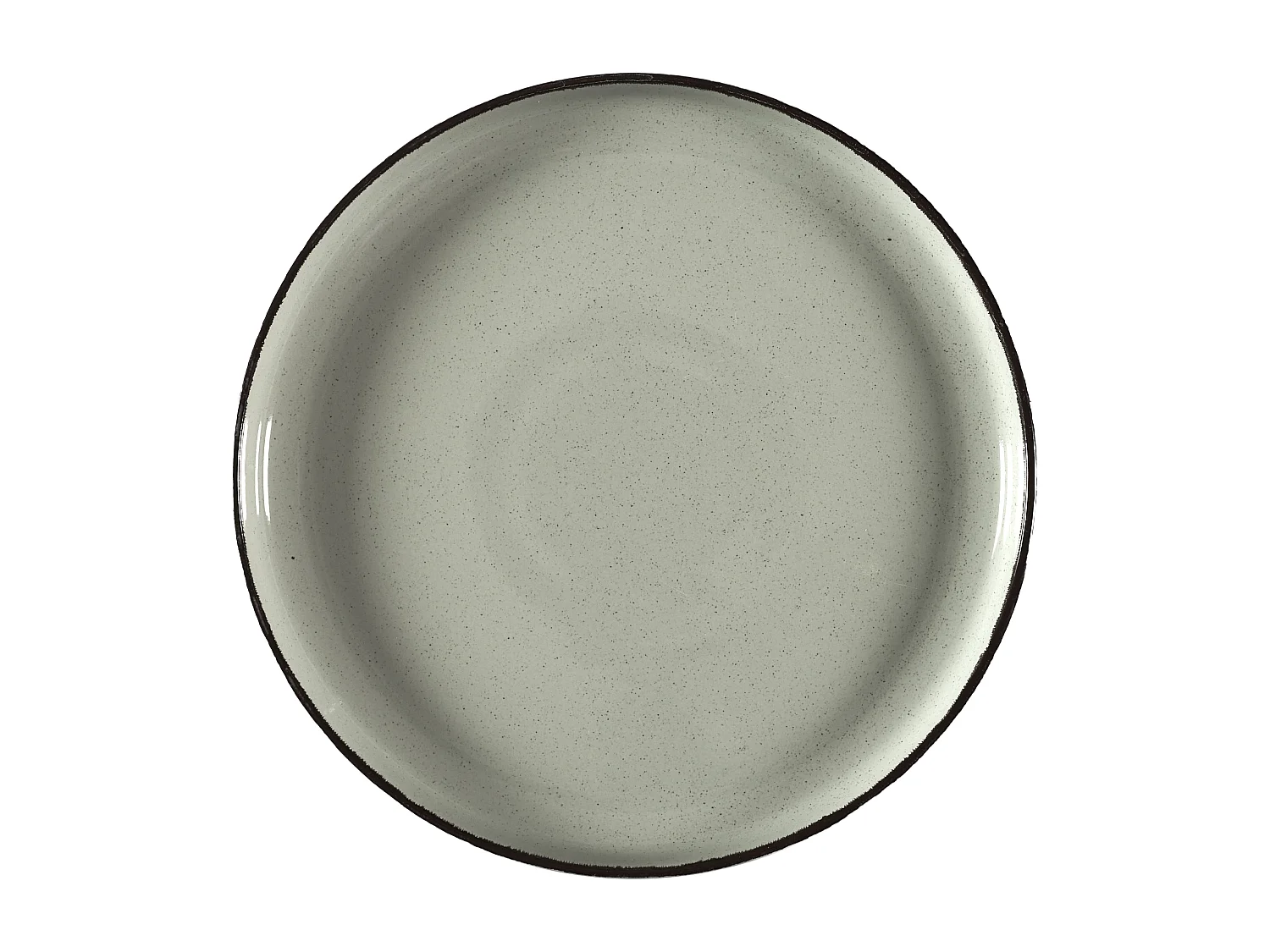 Servizio di piatti in terracotta verde M2, 12 pezzi