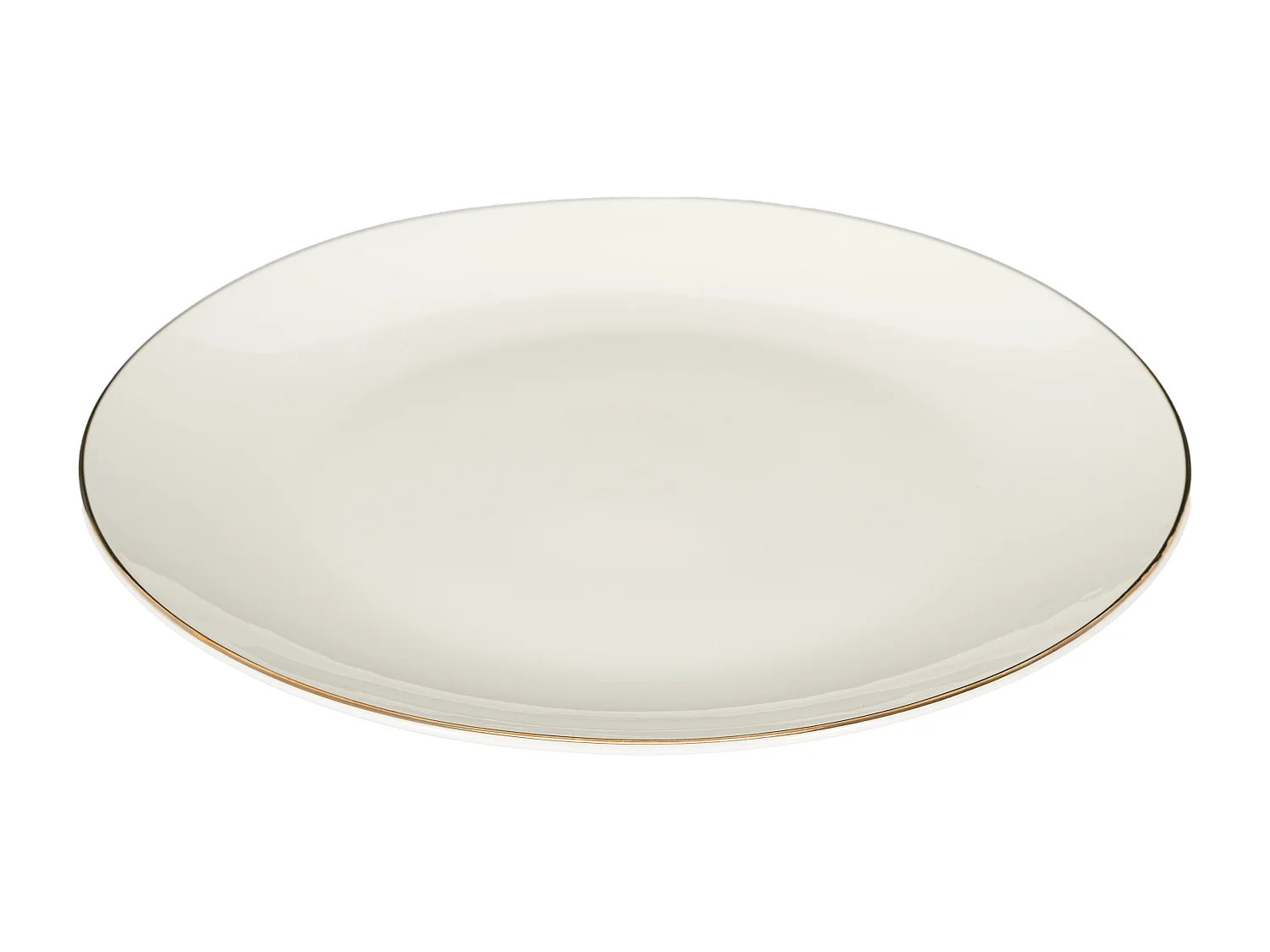 Service De Table Porcelaine 12pc Erina Blanc