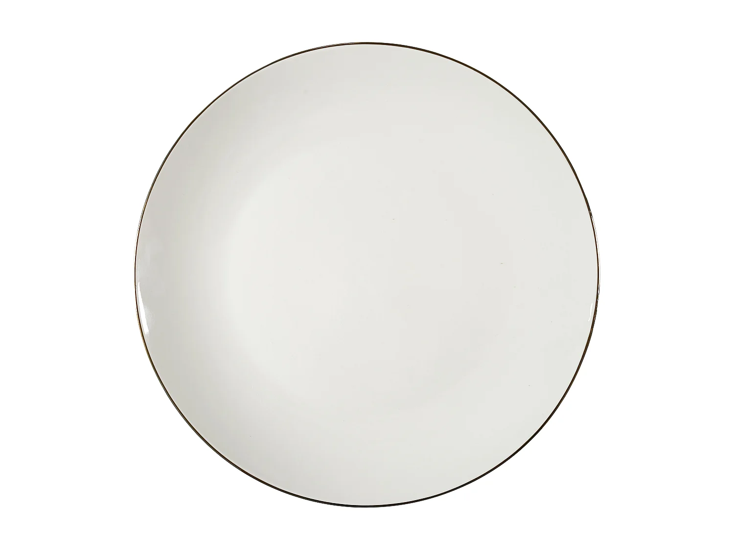 Service De Table Porcelaine 12pc Erina Blanc